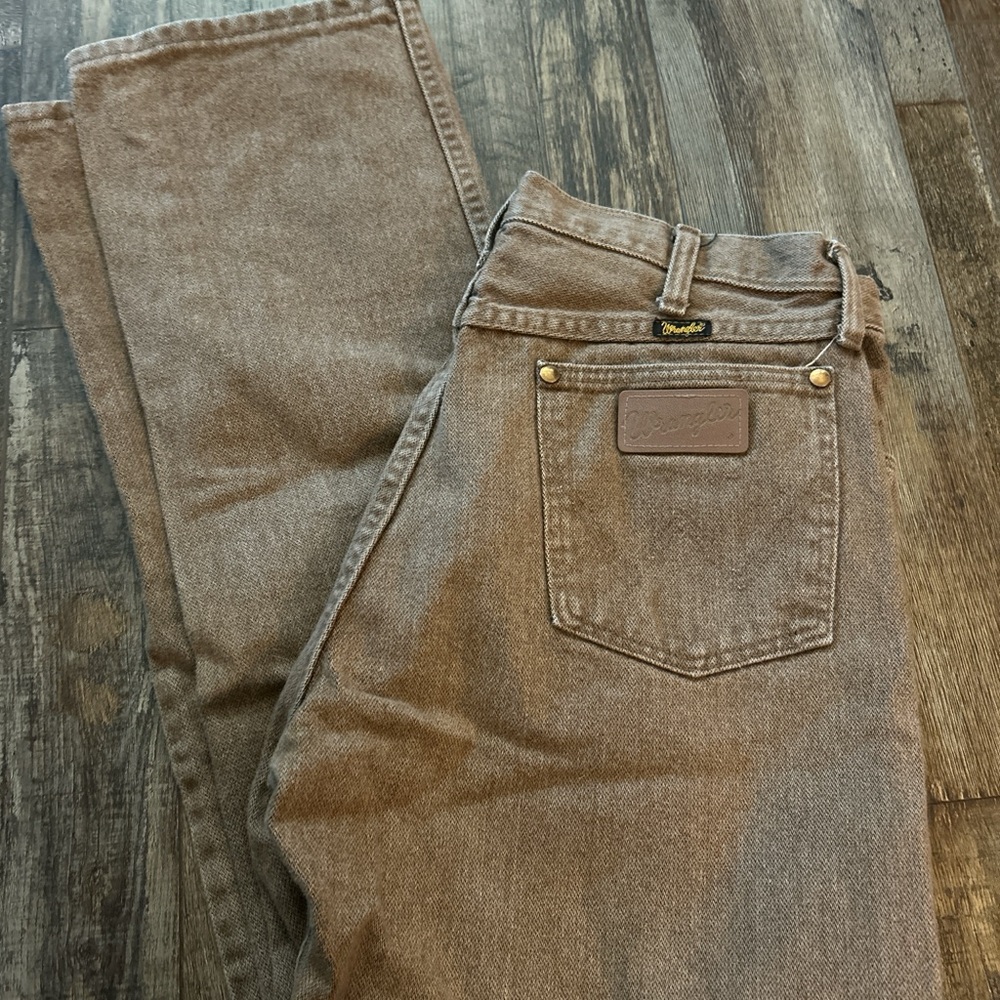 Wrangler Tan Denim Pants